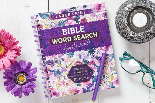 Bible Word Search Devotional - Psalms - Purpose + Passion Boutique