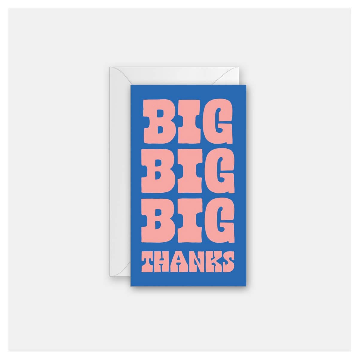 Big Big Big Thanks Mini Enclosure Card - Purpose + Passion Boutique