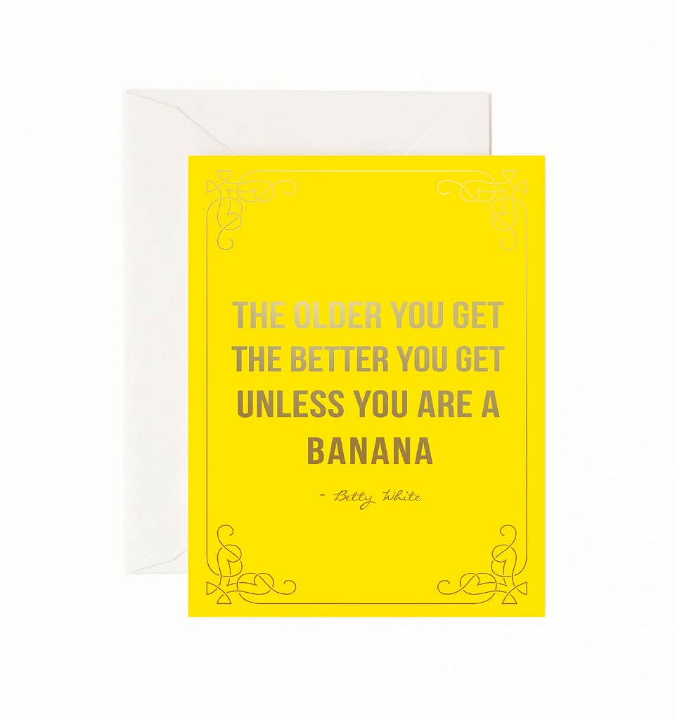 Birthday Banana Greeting Card - Purpose + Passion Boutique