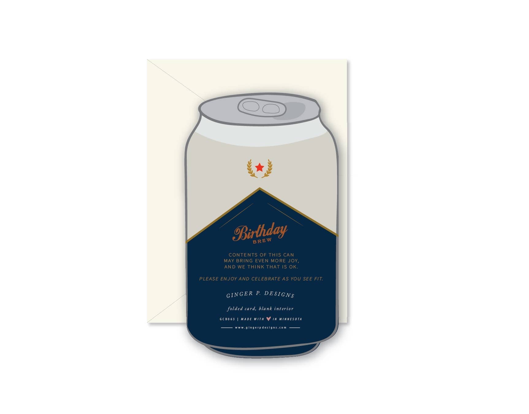 Birthday Brew die - cut Greeting Card - Purpose + Passion Boutique