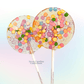 Birthday Cake Celebration Sparkle Lollipops (VEGAN) - Purpose + Passion Boutique