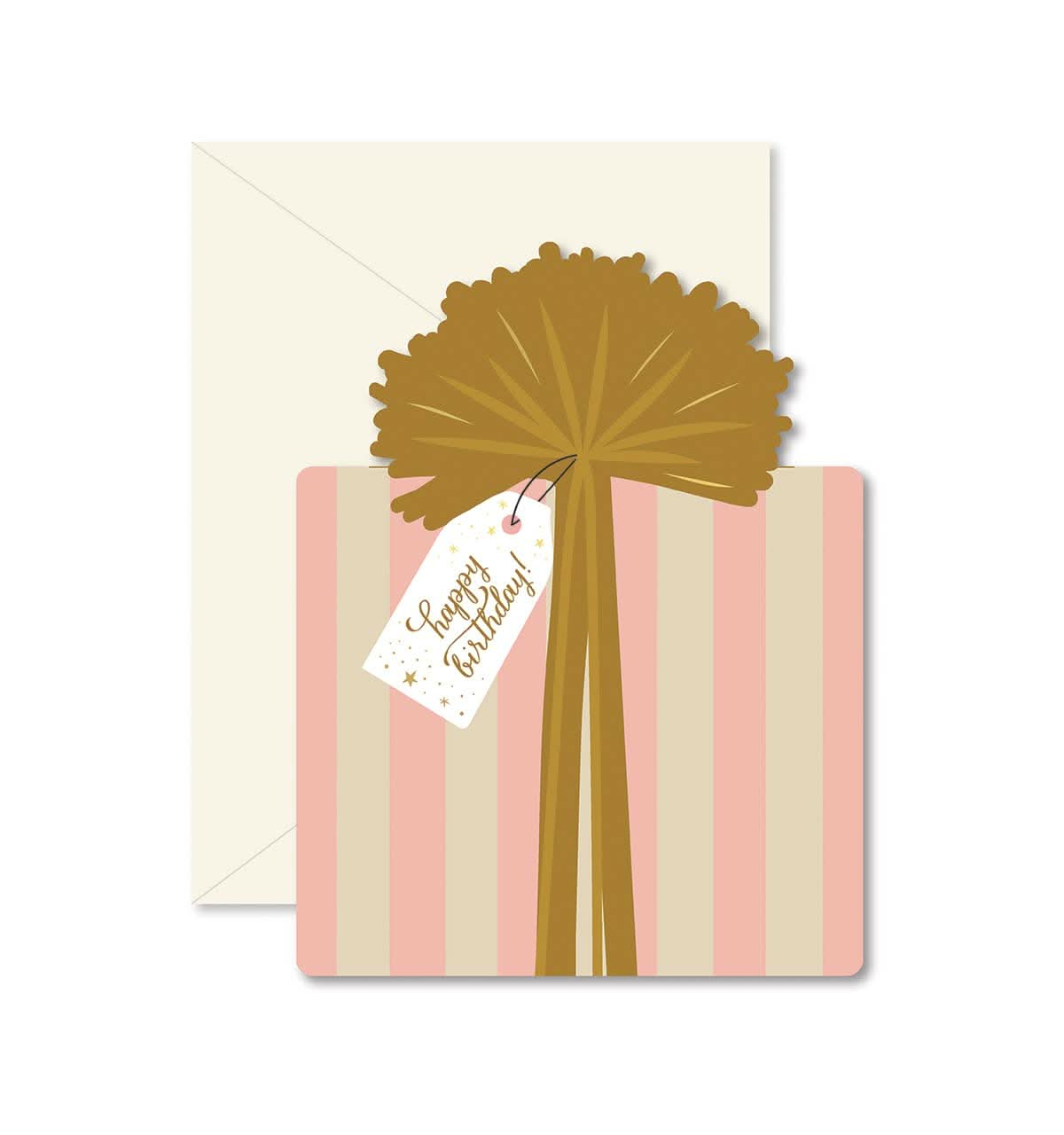 Birthday Gift die - cut folded Greeting Card - Purpose + Passion Boutique