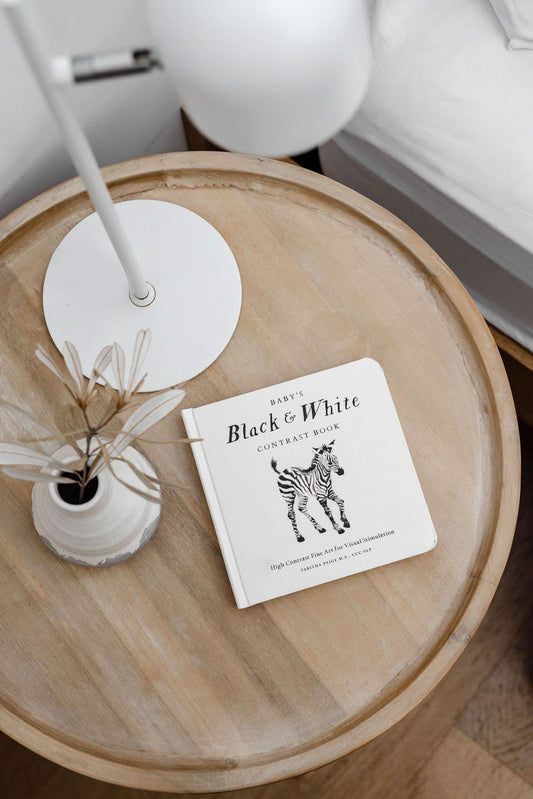 Black and White Contrast Book for Baby - Purpose + Passion Boutique