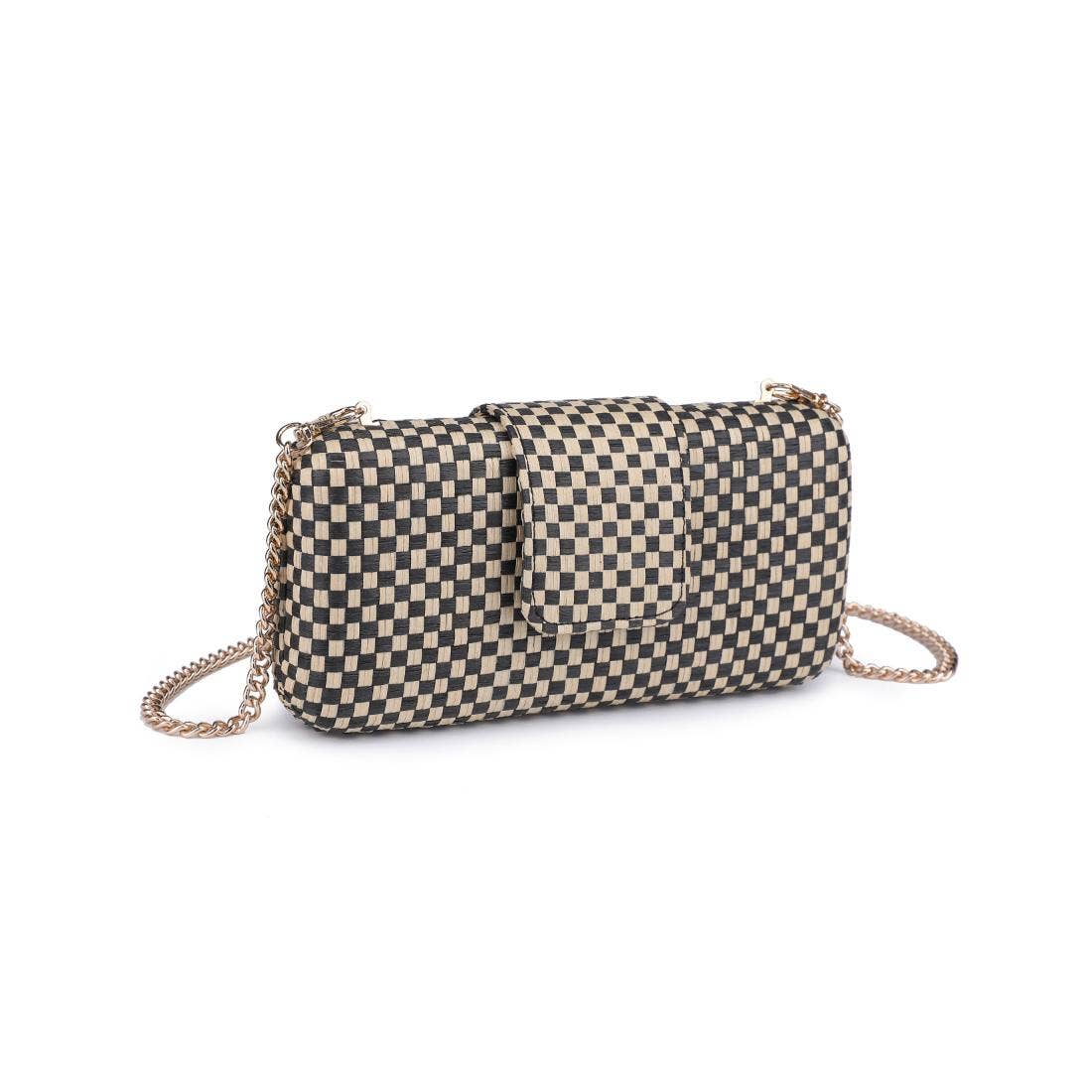 Black Checkered Mini Bag - Purpose + Passion Boutique