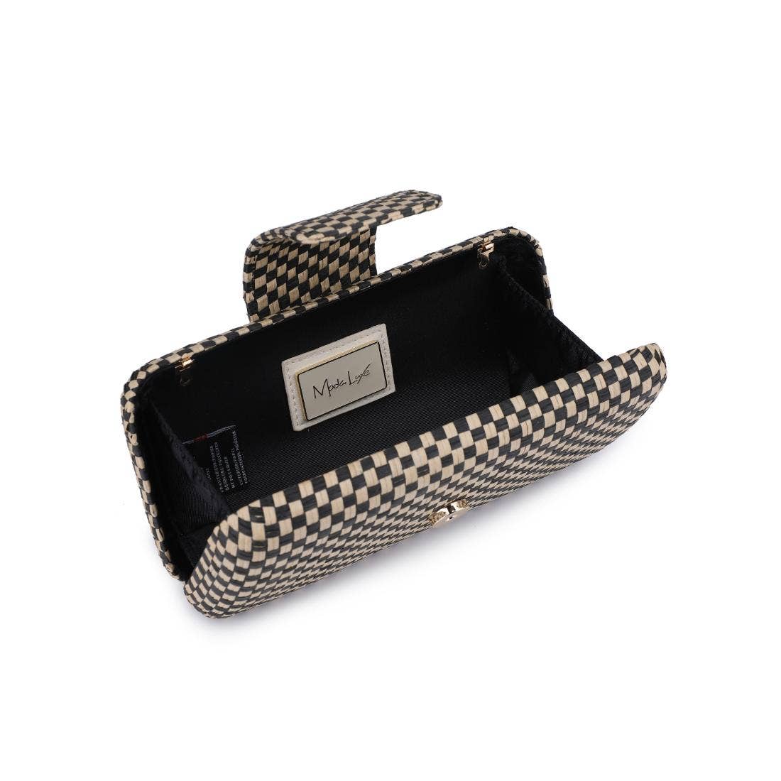Black Checkered Mini Bag - Purpose + Passion Boutique