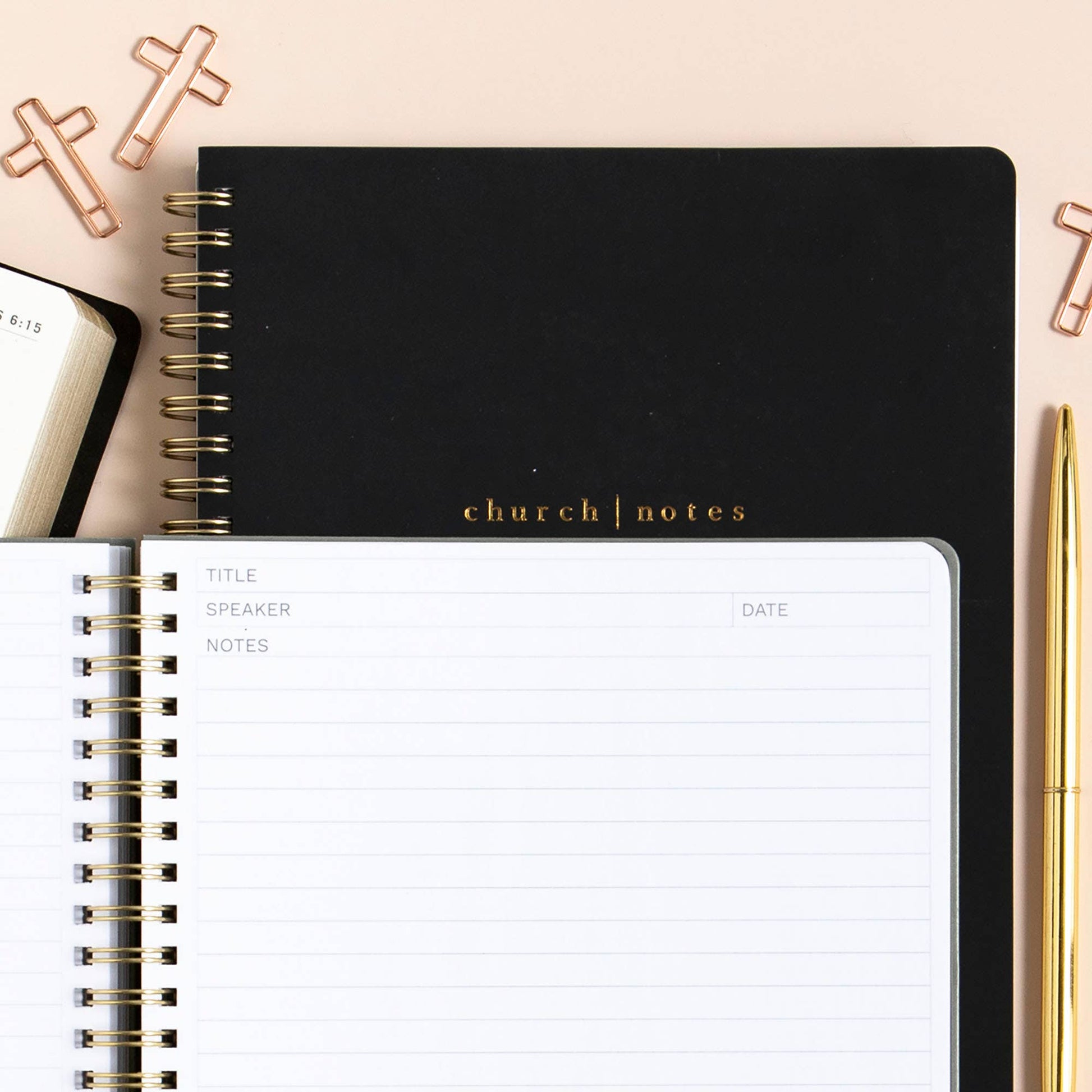 Black Church Notes Bible Reference Notebook with Maps - Purpose + Passion Boutique