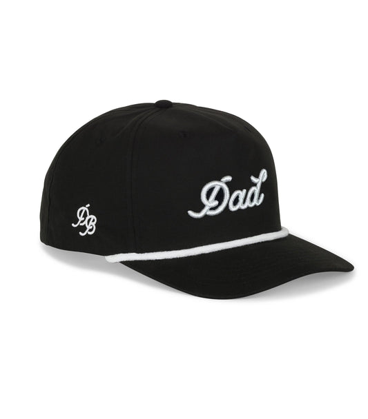 Black Dad Rope Hat - Purpose + Passion Boutique