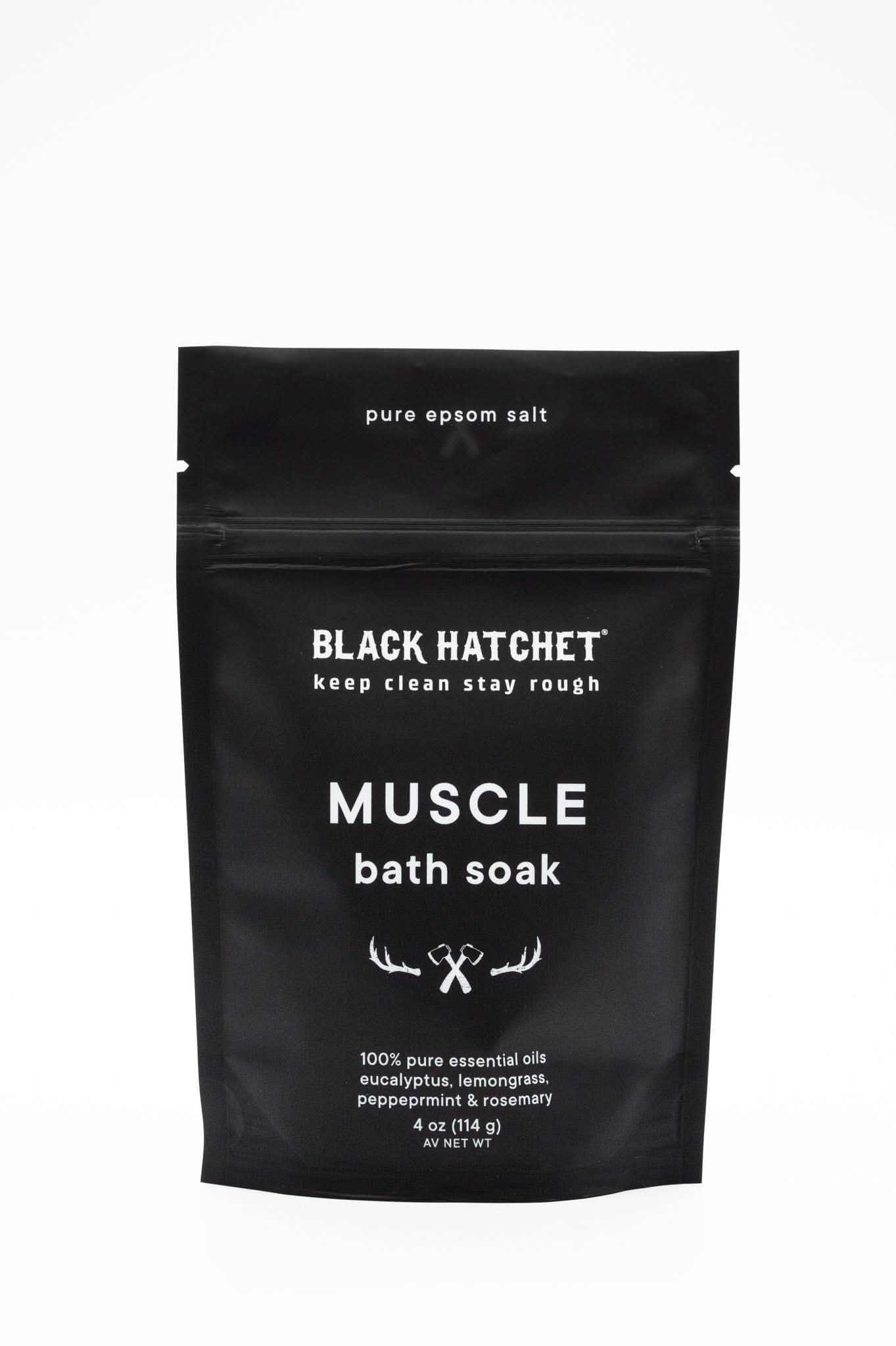 Black Hatchet Muscle Bath Salt - Purpose + Passion Boutique