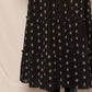 Black Ivory Lurex Polka Dot Tiered Maxi Skirt - Purpose + Passion Boutique