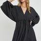 Black Satin Midi Dress - Purpose + Passion Boutique