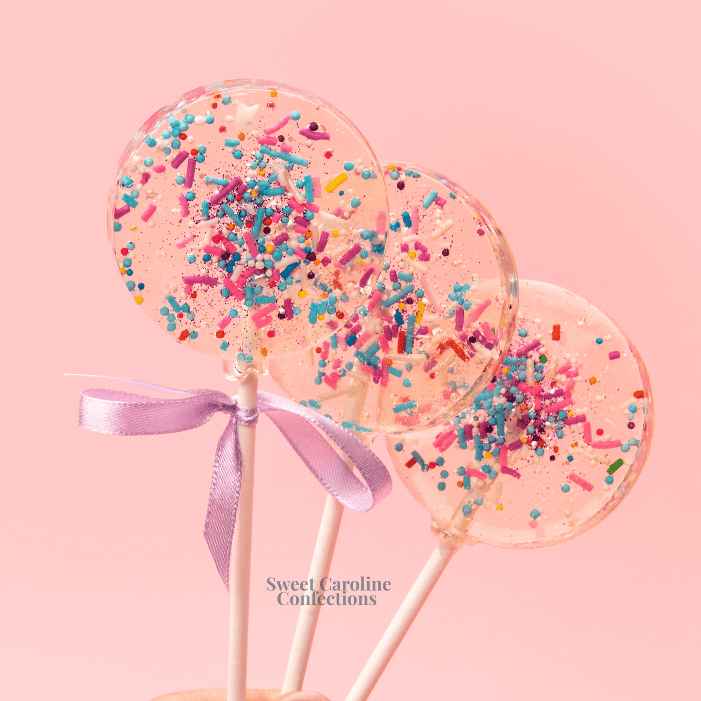 Blackberry Funfetti Lollipop (VEGAN) - Purpose + Passion Boutique