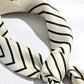 Black/White Satin Rose Print Soft Scarf - Purpose + Passion Boutique