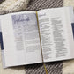 Blue Floral Women's Devotional NIV Bible - Purpose + Passion Boutique
