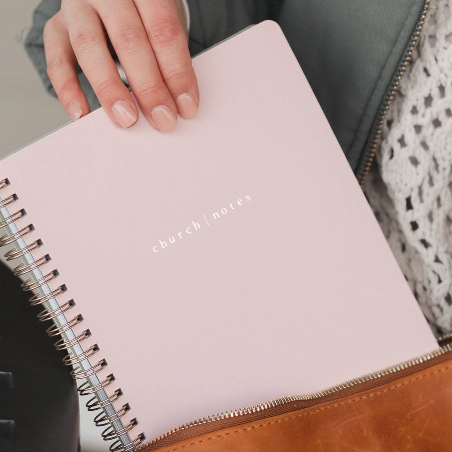 Blush Church Notes Bible Study Notebook - Purpose + Passion Boutique