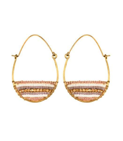 Blush Terra Hoops - Purpose + Passion Boutique