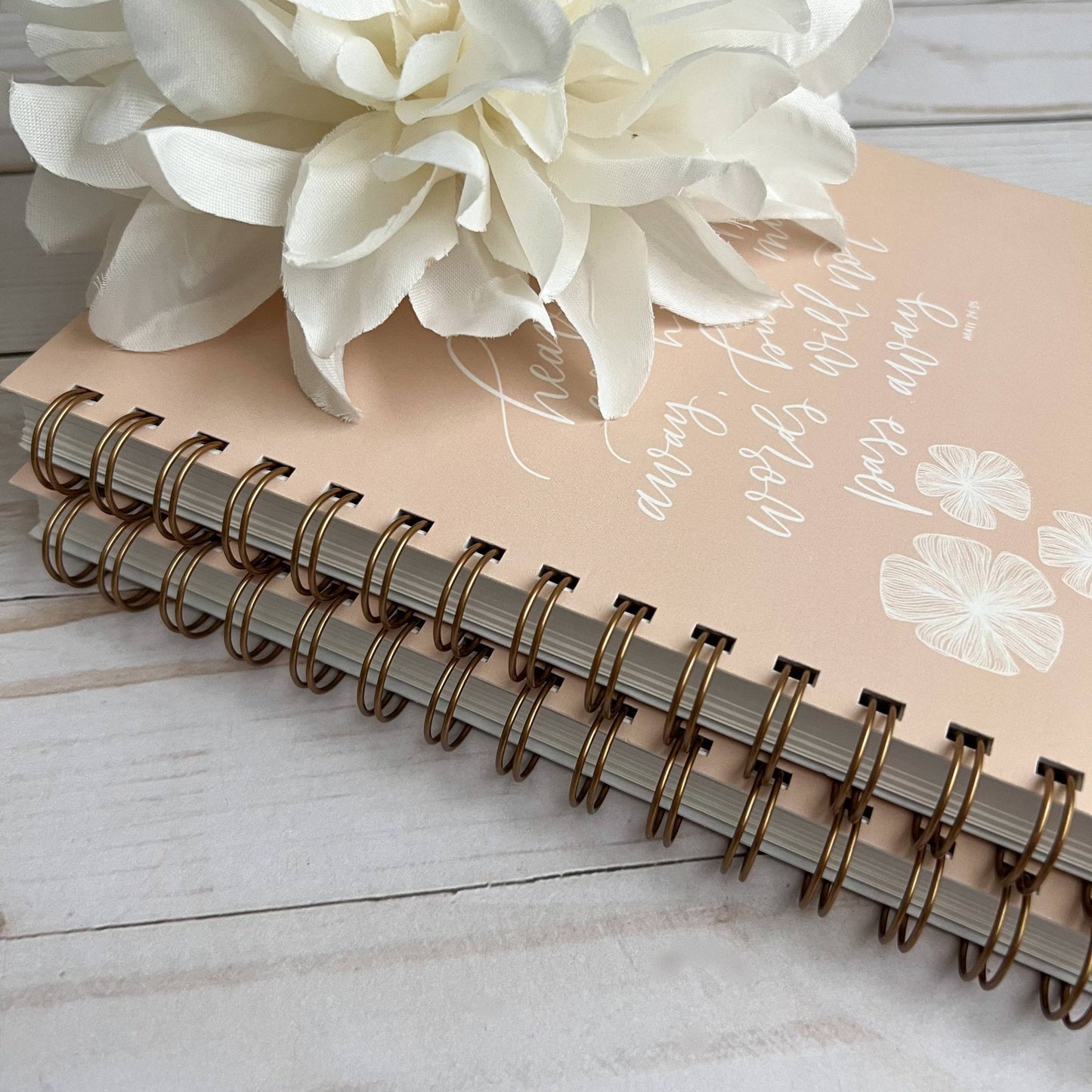 Boho Pink Bible Study Notebook - Purpose + Passion Boutique