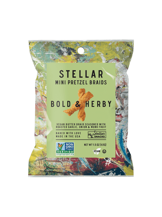 Bold & Herby Stellar Pretzel Braids - 1.5OZ - Purpose + Passion Boutique