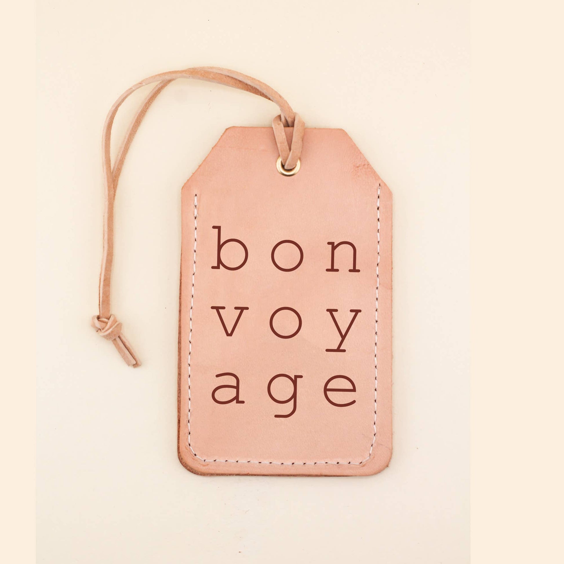 Bon Voyage Luggage Tag - Purpose + Passion Boutique