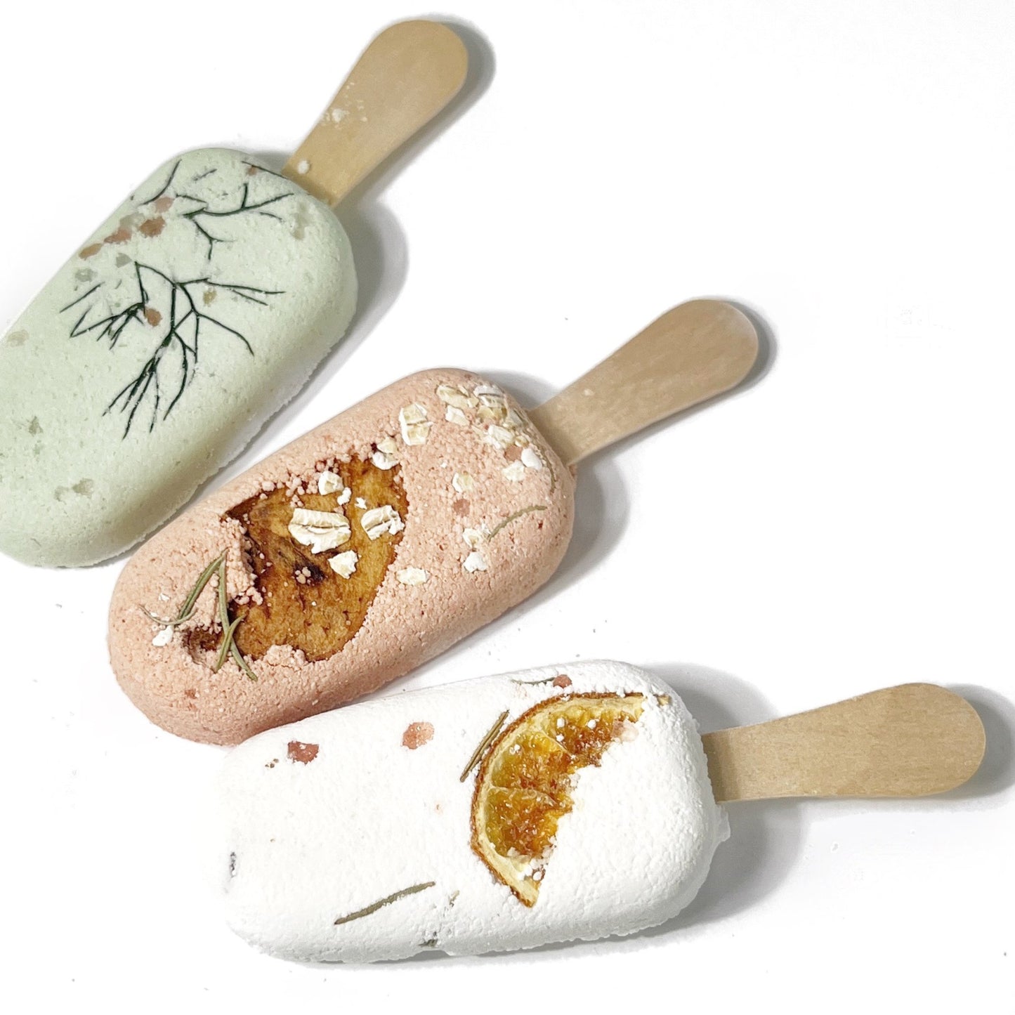 Botanical Bath Clay Pops With Dried Fruit + Epsom Salt - Purpose + Passion Boutique