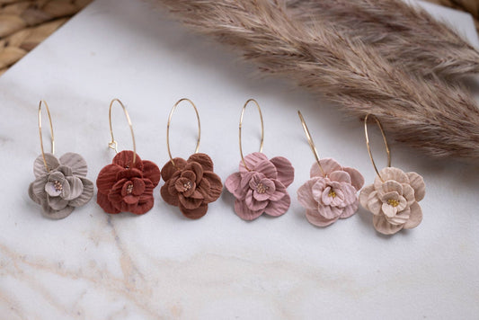 Botanical Hoops - Purpose + Passion Boutique