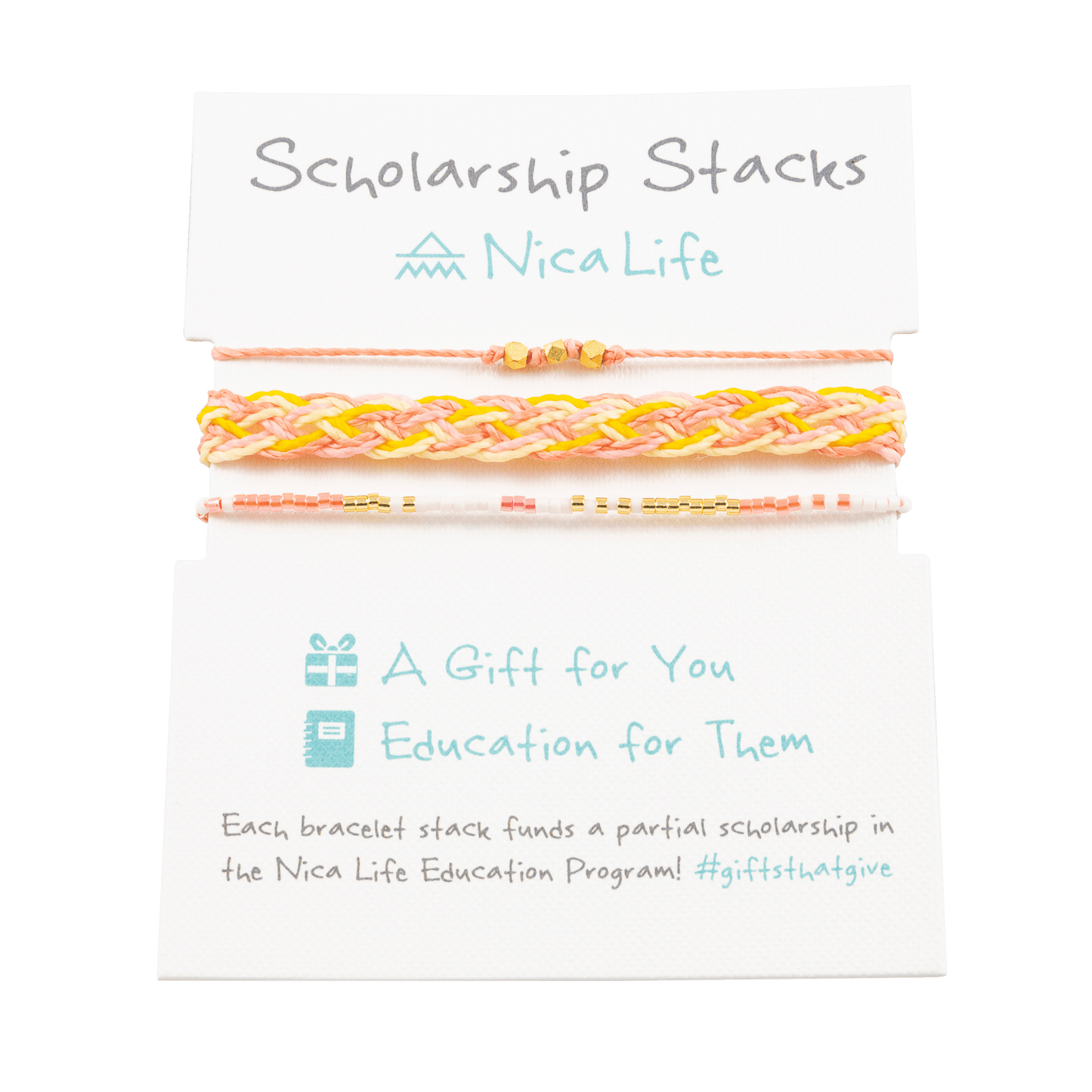 Bracelet Stacks that Give Education & Fair Trade Jobs - Purpose + Passion Boutique