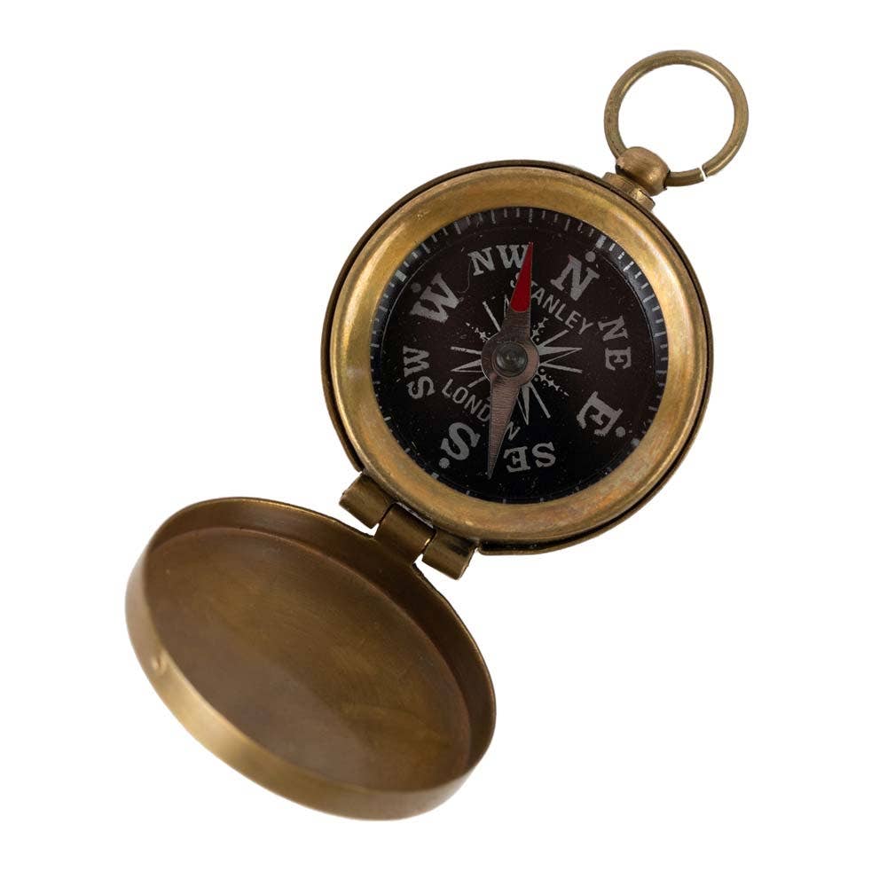 Brass Pocket Compass - Purpose + Passion Boutique