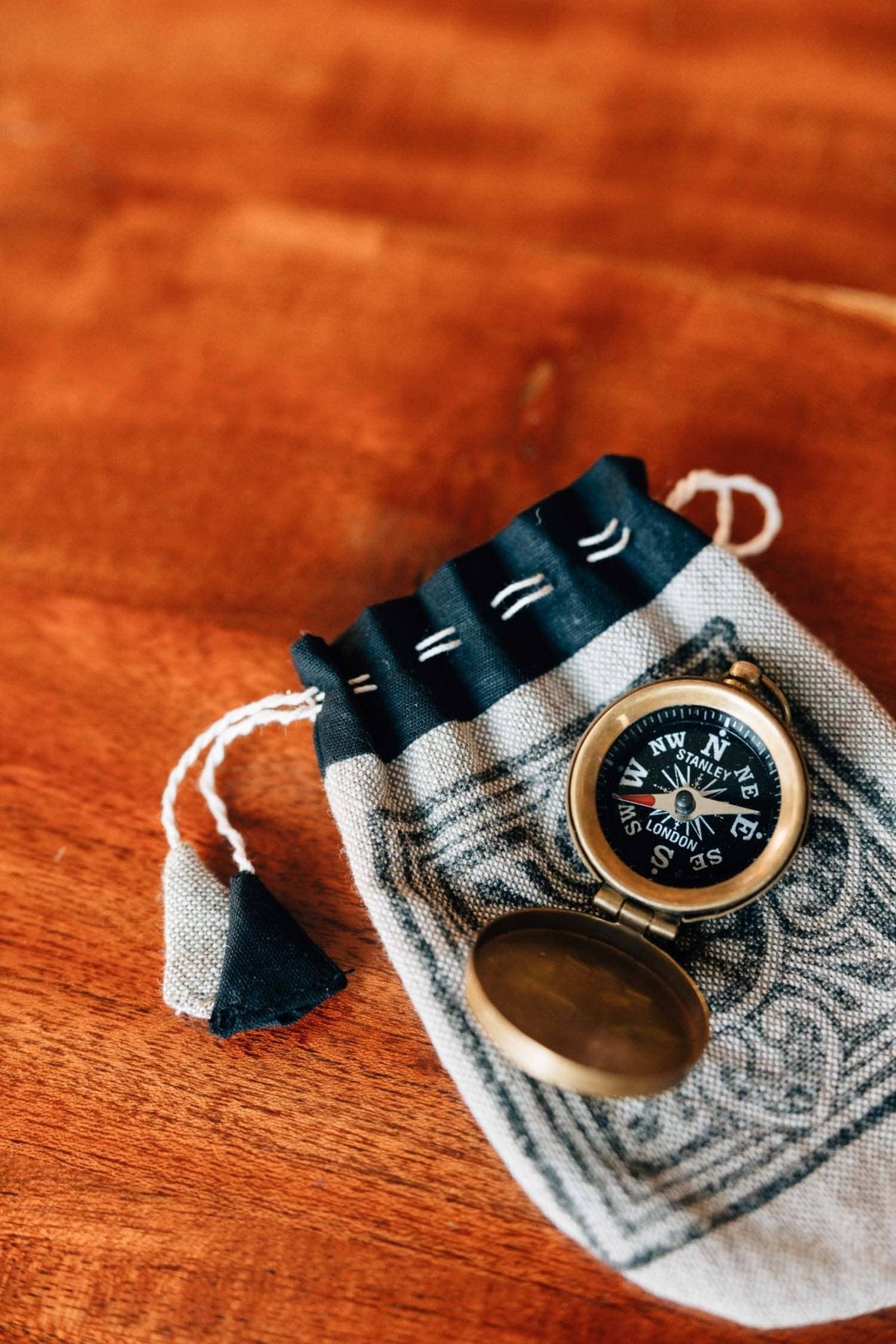 Brass Pocket Compass - Purpose + Passion Boutique