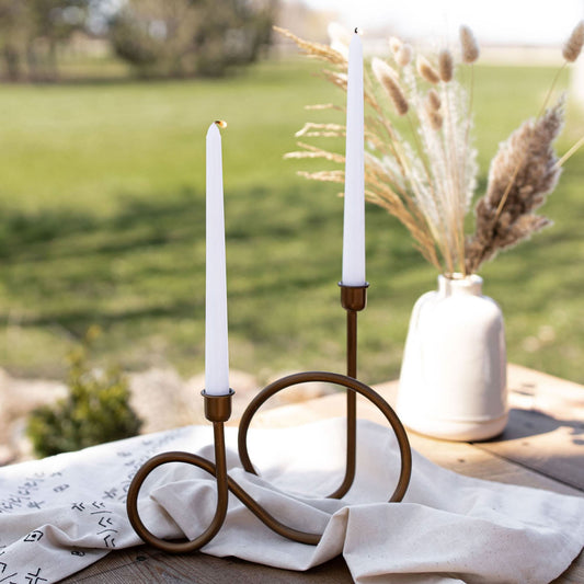 Brass Taper Holder - Purpose + Passion Boutique