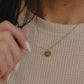 Brave Disc Necklace - Purpose + Passion Boutique