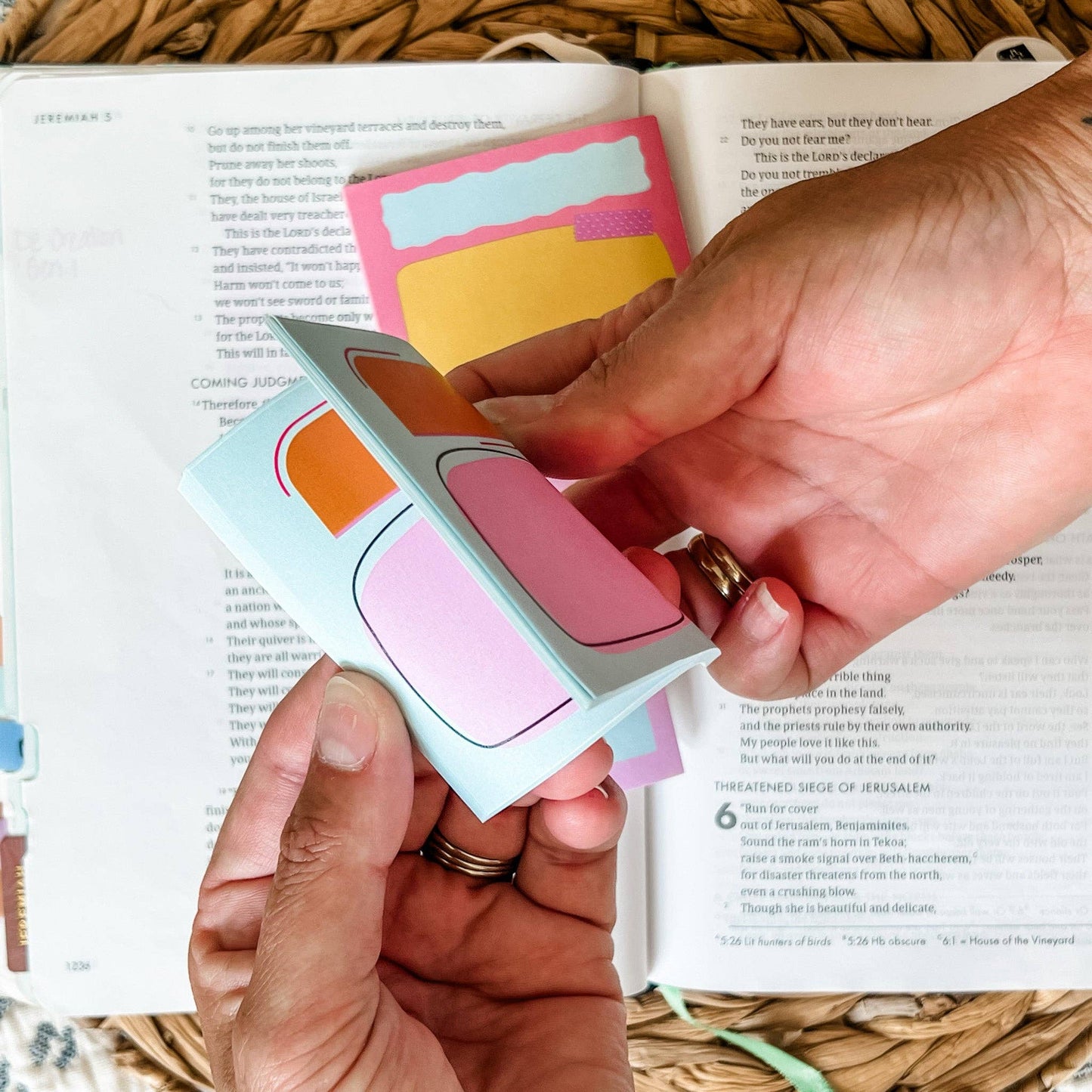 Bright Bible Study Sticky Note Set - Purpose + Passion Boutique