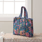 Bright Flowers Quilted Tote Bag - Purpose + Passion Boutique