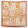 Brown Print Safari Square Scarf - Purpose + Passion Boutique