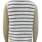 Brown Sleeveless Striped Bow Tie Front Knit Vest - Purpose + Passion Boutique