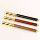 Brushed Brass & Wood Gel Pen - Purpose + Passion Boutique