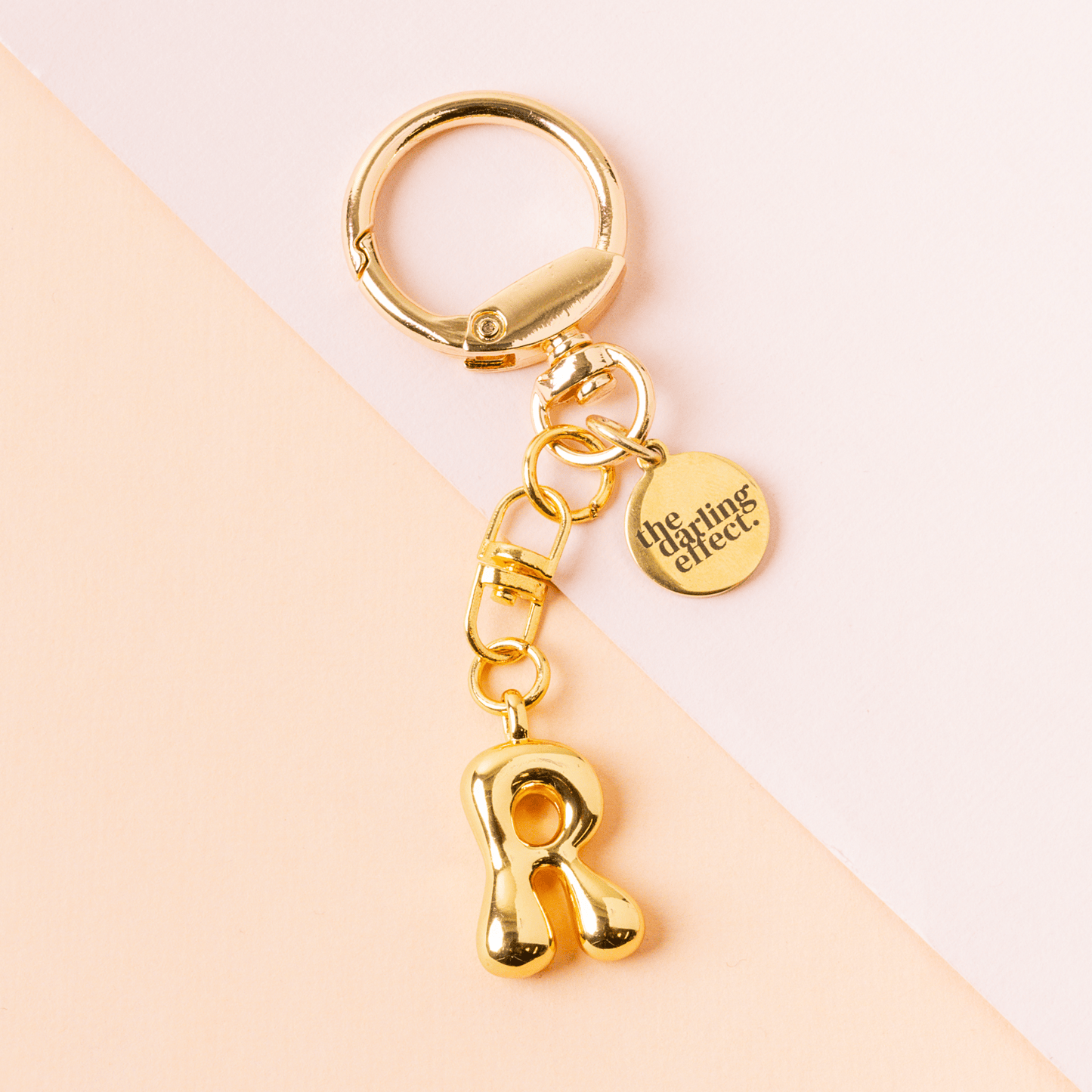 Bubble Letter Keychain Bag Charm - Purpose + Passion Boutique