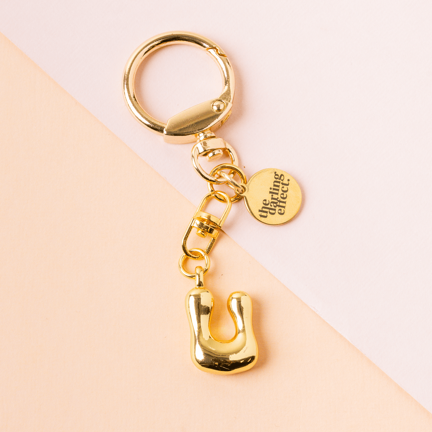 Bubble Letter Keychain Bag Charm - Purpose + Passion Boutique