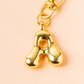 Bubble Letter Keychain Bag Charm - Purpose + Passion Boutique