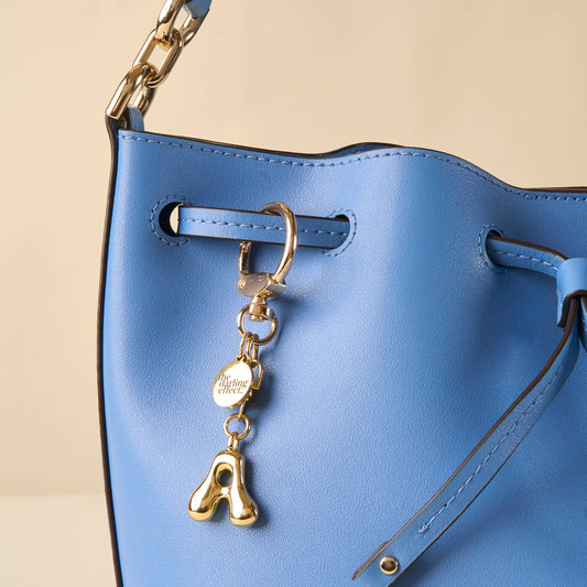 Bubble Letter Keychain Bag Charm - Purpose + Passion Boutique