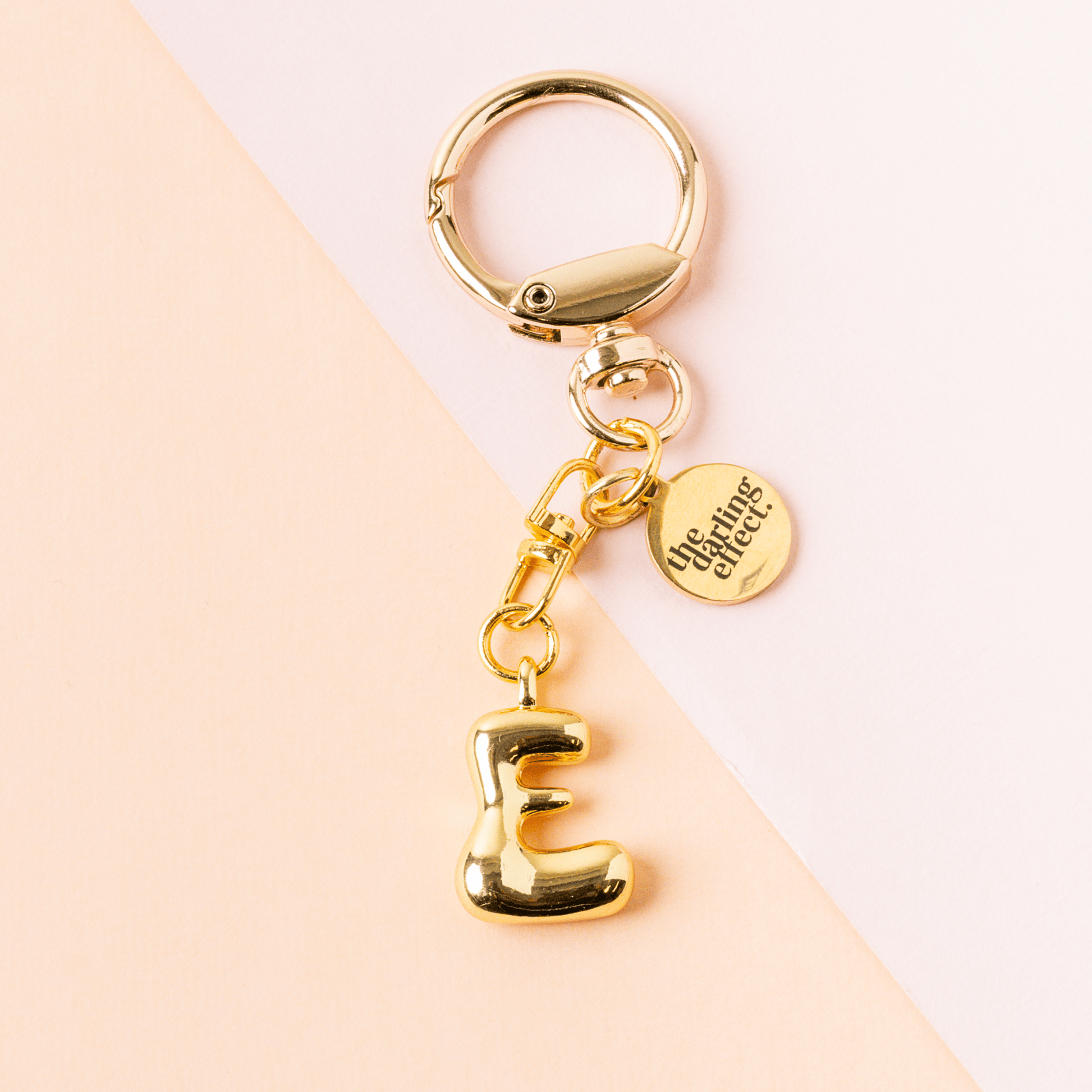Bubble Letter Keychain Bag Charm - Purpose + Passion Boutique
