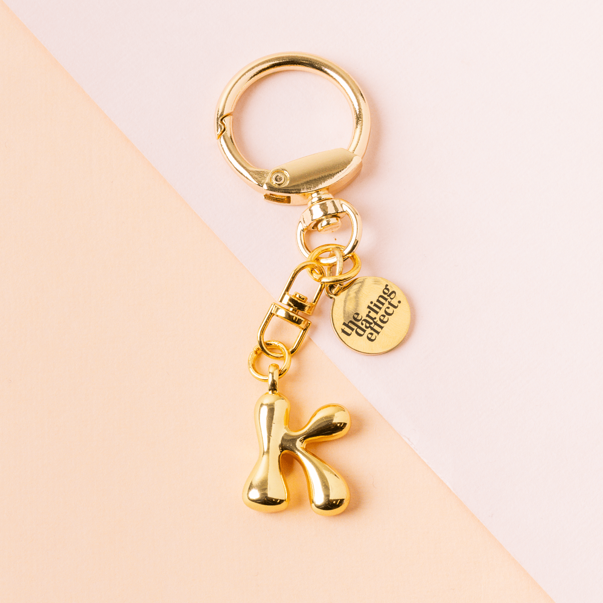 Bubble Letter Keychain Bag Charm - Purpose + Passion Boutique