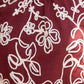 Burgundy Floral Embroidered Short Bubble Sleeve Top - Purpose + Passion Boutique