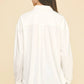Button Down Collar Woven Shirt - Purpose + Passion Boutique