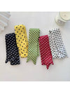 Polka Dot Skinny Scarf