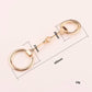 Western Horse Hoof Gold Alloy Scarf Slide