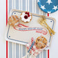 Happy 4th of July Reusable Bamboo Serving Tray