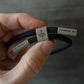DON'T GIVE UP Cord Bracelet