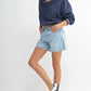 Light Denim Lightweight Jean Shorts