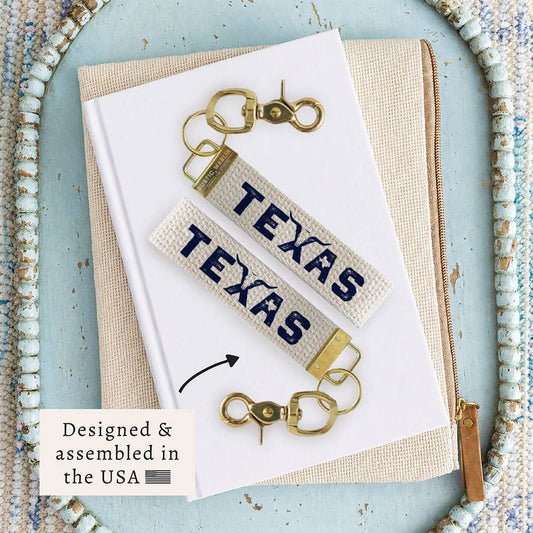 Texas Keychain Bag Charm