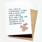 The Goodest Card for Dog Mom