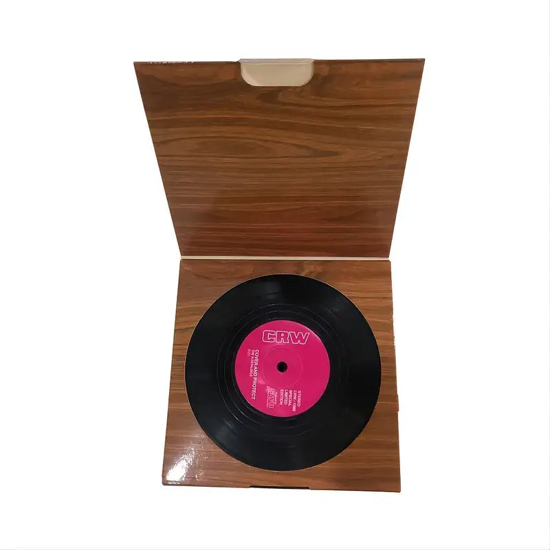Vinyl Record Coasters (6)